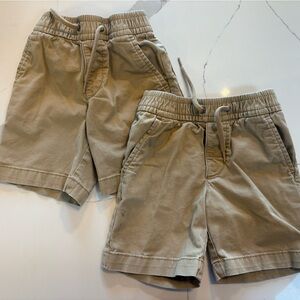 2 Toddler Uniform Khaki Shorts-4T